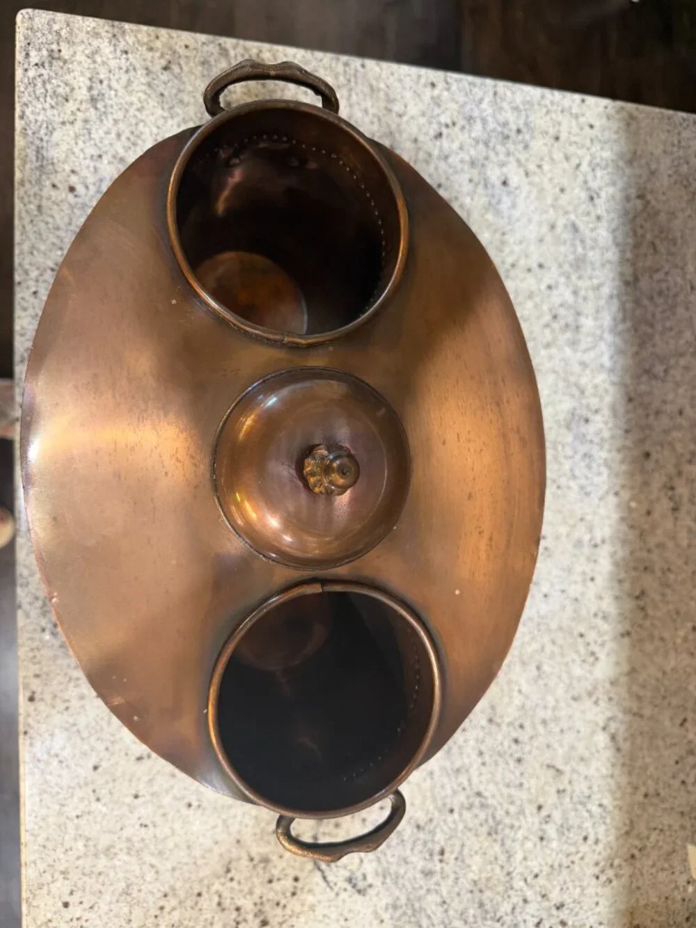 Copper Tone 2 Bottle Wine Chiller